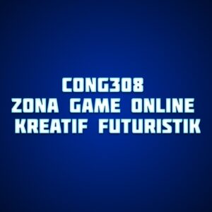 CONG308 Zona Game Online Kreatif Futuristik